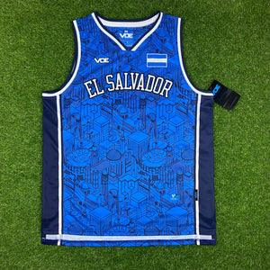 El Salvador BKB Tank Jersey - "City - Blue"  (Stock)