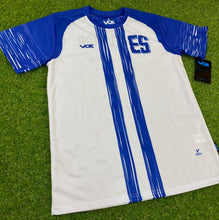 El Salvador Short Sleeve Jersey - "Crayon White/Blue" (Stock)