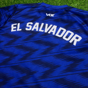 El Salvador Short Sleeve Jersey - "Stress " (Stock)